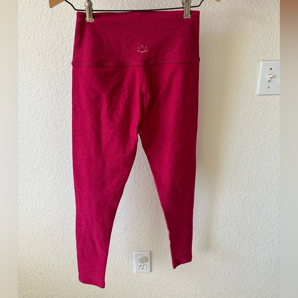 Beyond Yoga Spacedye Vitalize Full Length Legging Size Medium Bordeaux Heather - Picture 6 of 11